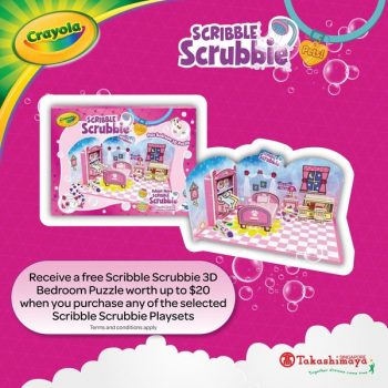 Takashimaya-Scribble-Scrubbie-Play-Sets-Promo-4-350x350 29 Apr 2024 Onward: Takashimaya - Scribble Scrubbie Play Sets Promo