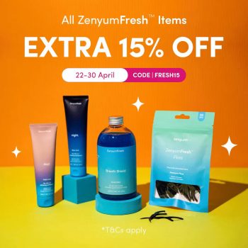 Zenyum-Extra-15-Off-on-ZenyumFresh-350x350 22-30 Apr 2024: Zenyum - Extra 15% Off on ZenyumFresh