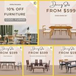 24 July 2024 Onward: COURTS Singapore: Home and Living Fair – Enjoy 10% Off on Furniture