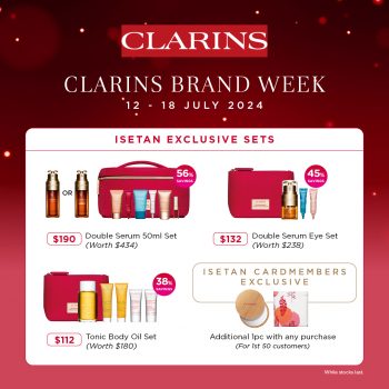 Isetan-Singapore-Celebrate-French-Beauty-with-Clarins-Brand-Week-1-350x350 12-14 July 2024: Isetan Singapore: Celebrate French Beauty with Clarins Brand Week