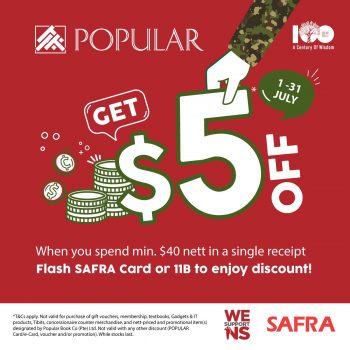 Popular-Bookstore-Singapore-SAFRA-Deals-Promotion-350x350 1st-31st July 2024: Popular Bookstore Singapore SAFRA Deals Promotion