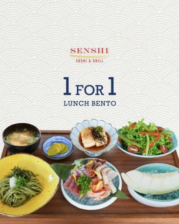 Senshi-Sushi-Grill-Singapore-Weekday-Lunch-1-for-1-Bento-Set-Promotion-350x438 12 July-31 October 2024: Senshi Sushi & Grill Singapore: Weekday Lunch 1-for-1 Bento Set Promotion