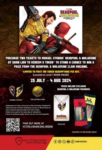 25 July - 4 August 2024: Shaw Theatres Singapore: Exciting Marvel