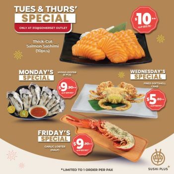 Sushi-Plus-Weekday-Deals-Promotion-350x350 12 July 2024 Onward: Sushi Plus: Weekday Deals: Promotion