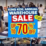 29 August-2 September 2024: King Koil & Ashley Warehouse Sale: Up to 70% Off Furniture & Bedding Extravaganza in Singapore