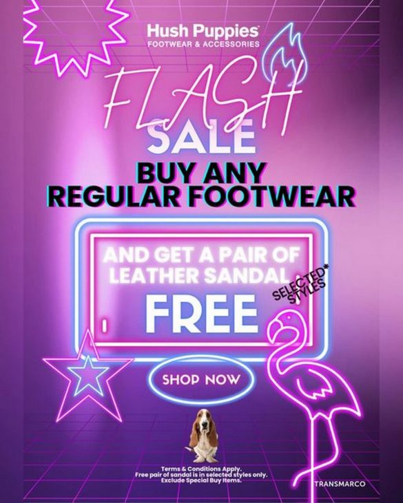 2730 September 2024 Hush Puppies Singapore Footwear Flash Sale Get