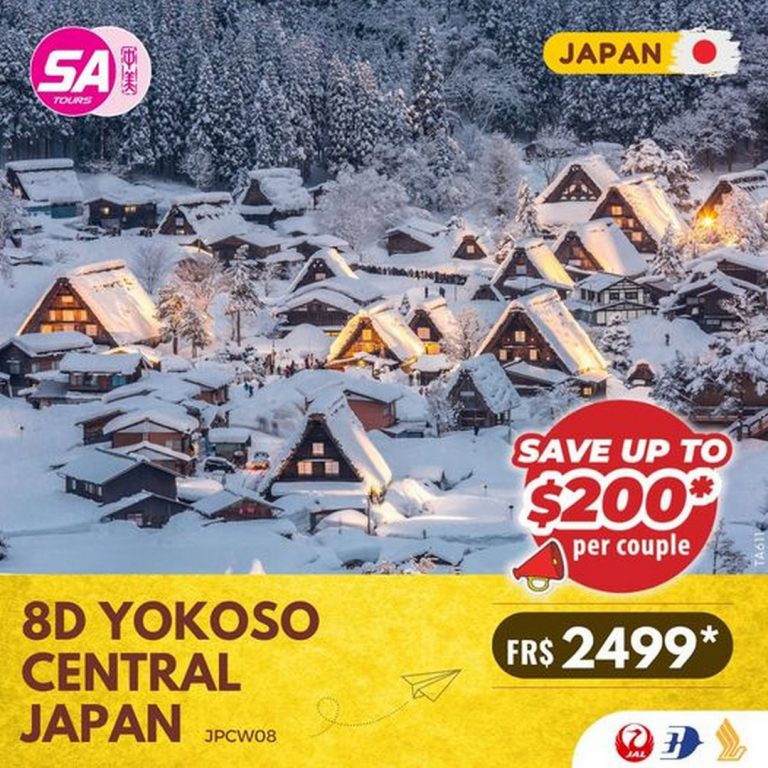 23 Nov17 Dec 2024 SA Tours Magical Japan Adventure Holiday Package
