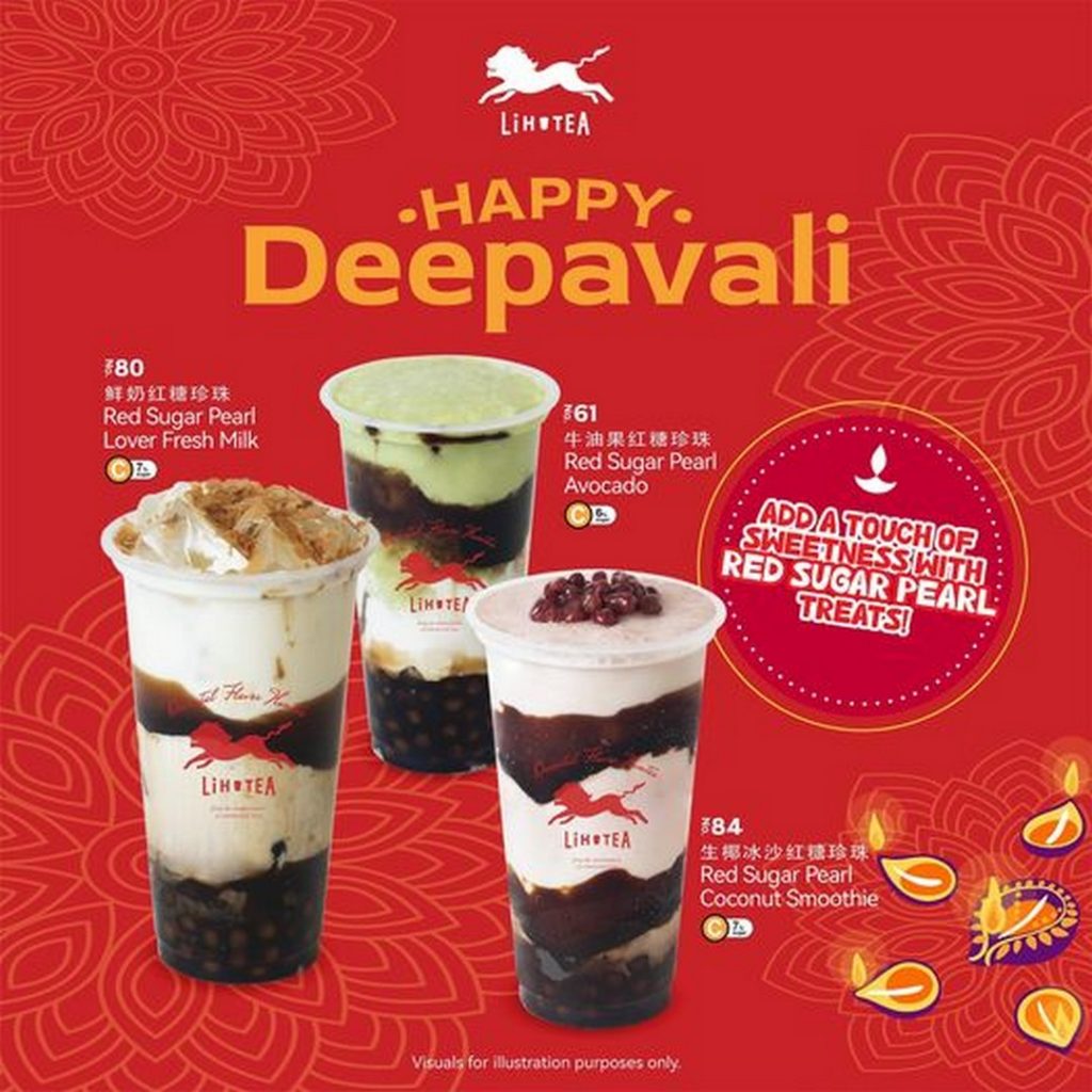 31 October 2024 onwards LiHO Singapore, Celebrate Deepavali with New