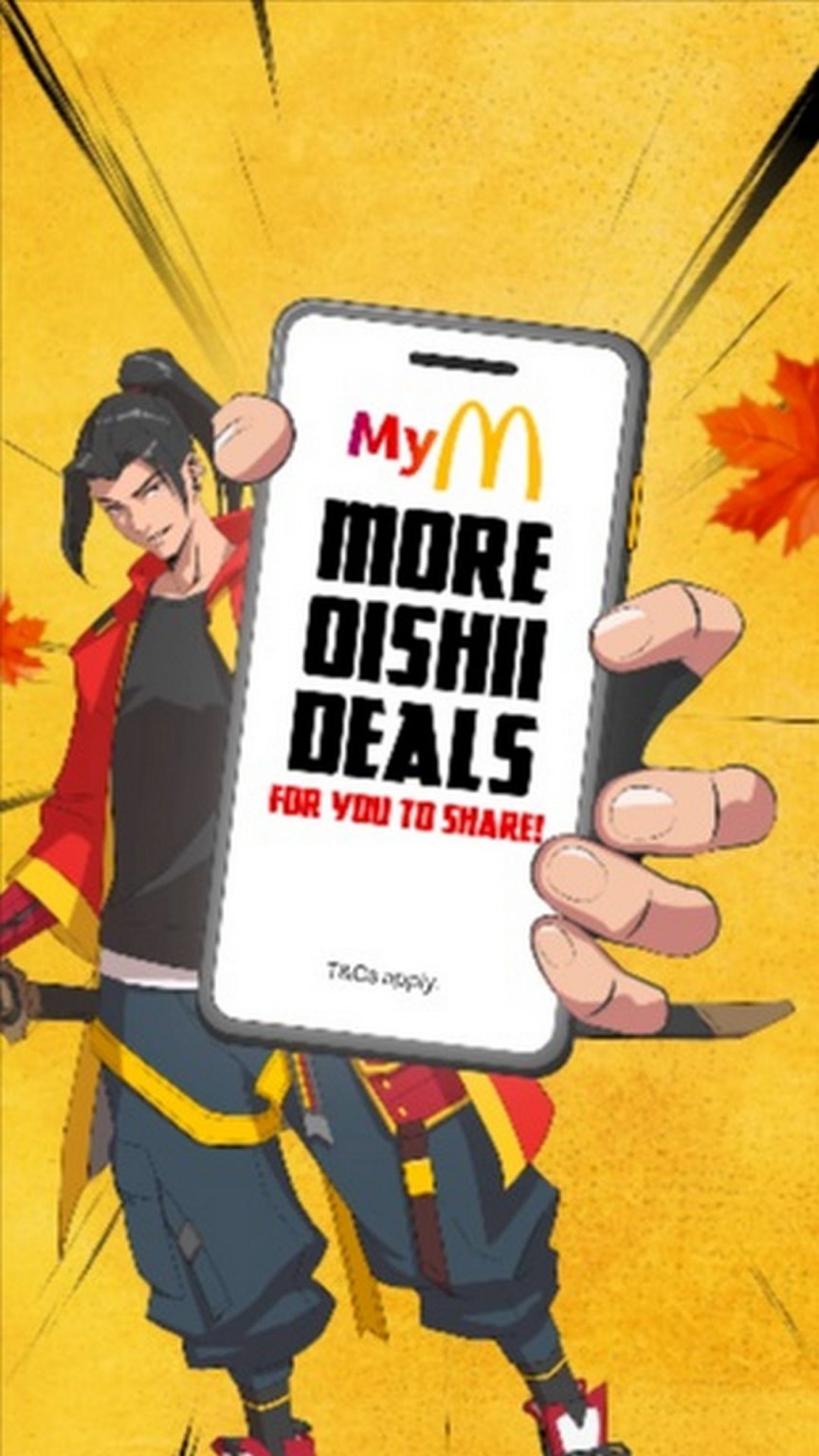 Now till 27 October 2024 McDonald's Singapore 1for1 Meals