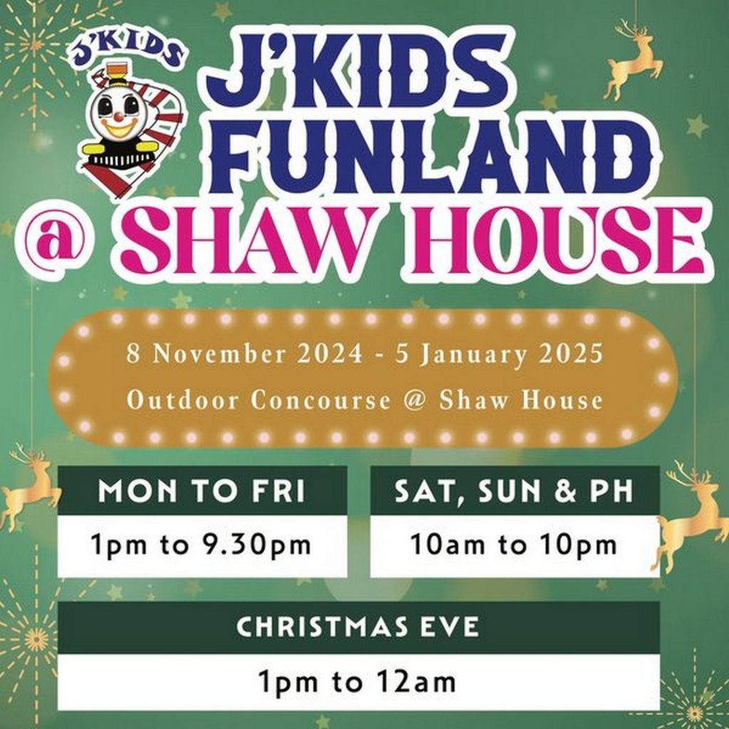 8 November 2024 5 January 2025 J'Kids Amusement Festive Carnival