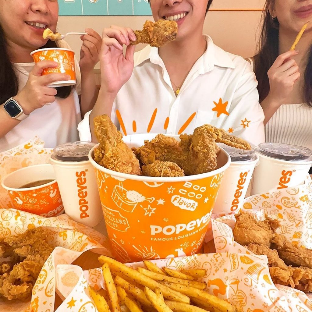 26 November 2024 onwards Popeyes Singapore Exclusive Corporate