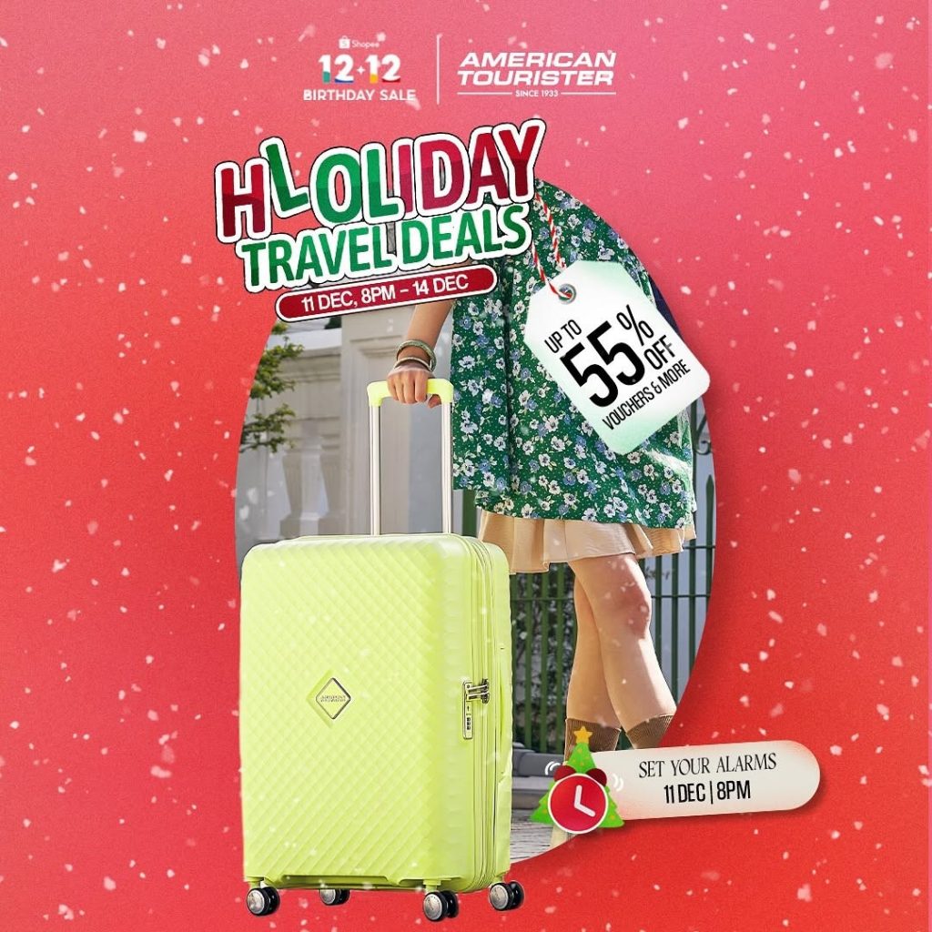 11 14 December 2024 American Tourister 55 OFF Sale On Shopee SG 11-14-december-2024-american-tourister-55-off-sale-on-shopee-sg