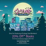 2-8 December 2024: Kinokuniya, Enjoy Up to 20% Off Books, Special Promotion for KPC Members