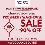 8-12 January 2025: Four Star CNY Prosperity Warehouse Sale – Up to 90% OFF on Mattresses, Sofas & More