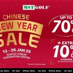 13-26 January 2025: MST Golf CNY Sale – Up to 70% OFF – Big Discounts on Golf Gear at Suntec Convention Centre