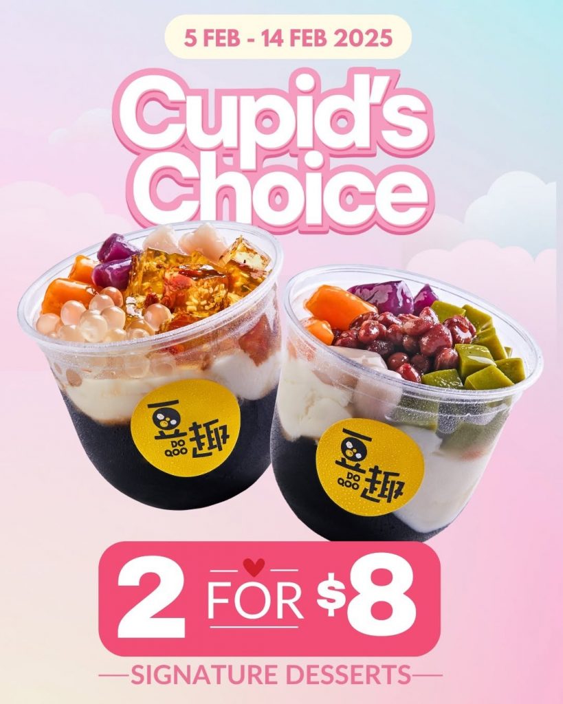 514 February 2025 Do Qoo Singapore, Valentine's Day Special Get 2