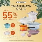 Now till 4 March 2025: Le Creuset Singapore: Up to 55% Off, Free Gifts & Exclusive Deals: Takashimaya Sale