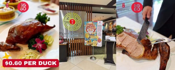 11 March 2025 onwards: Peach Garden – Roasted Crispy Peking Duck for