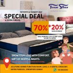 9-12 May 2025: Four Star at SAFRA Punggol – Exclusive Mattress & Furniture Sale Event with Up to 70% OFF + Extra 20% OFF for SAFRA Members