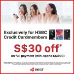 1-30 June 2025: Best Denki, $30 Off HSBC Cardholders Deal