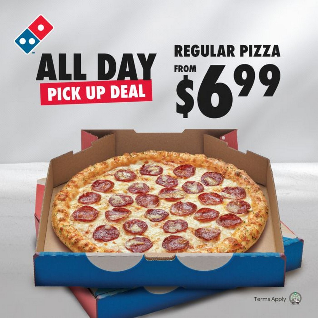 26 June 2025 onwards: Domino’s Singapore – Regular Pizza All-Day Pick ...