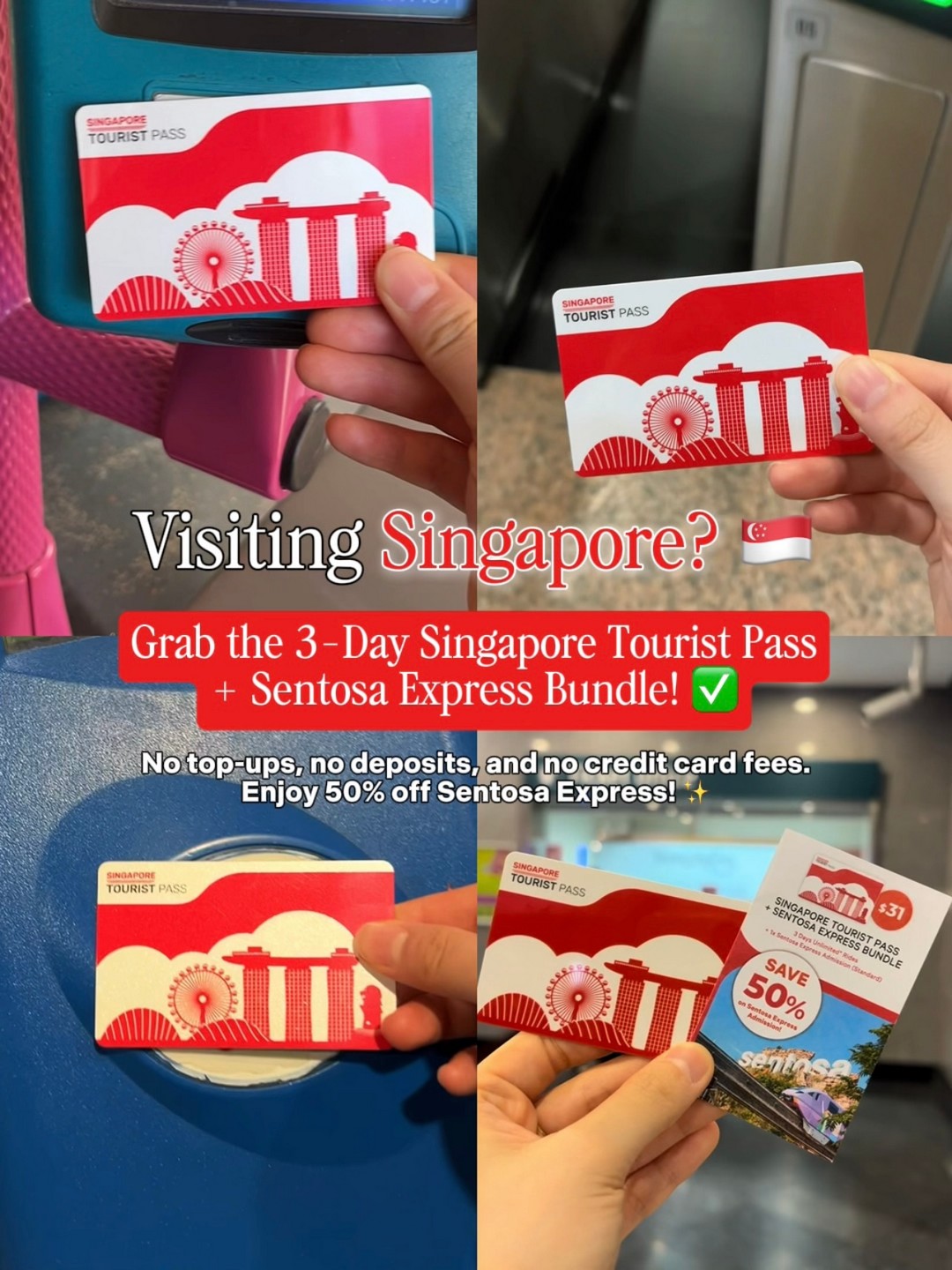 EZ-Link-Singapore-Tourist-Pass-7 16 June 2025 onwards: EZ-Link Singapore Tourist Pass + Sentosa Express Bundle Promotion