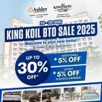 20-29 June 2025: King Koil Singapore – Extra Discounts for BTO Homeowners: Furniture & Mattress Sale