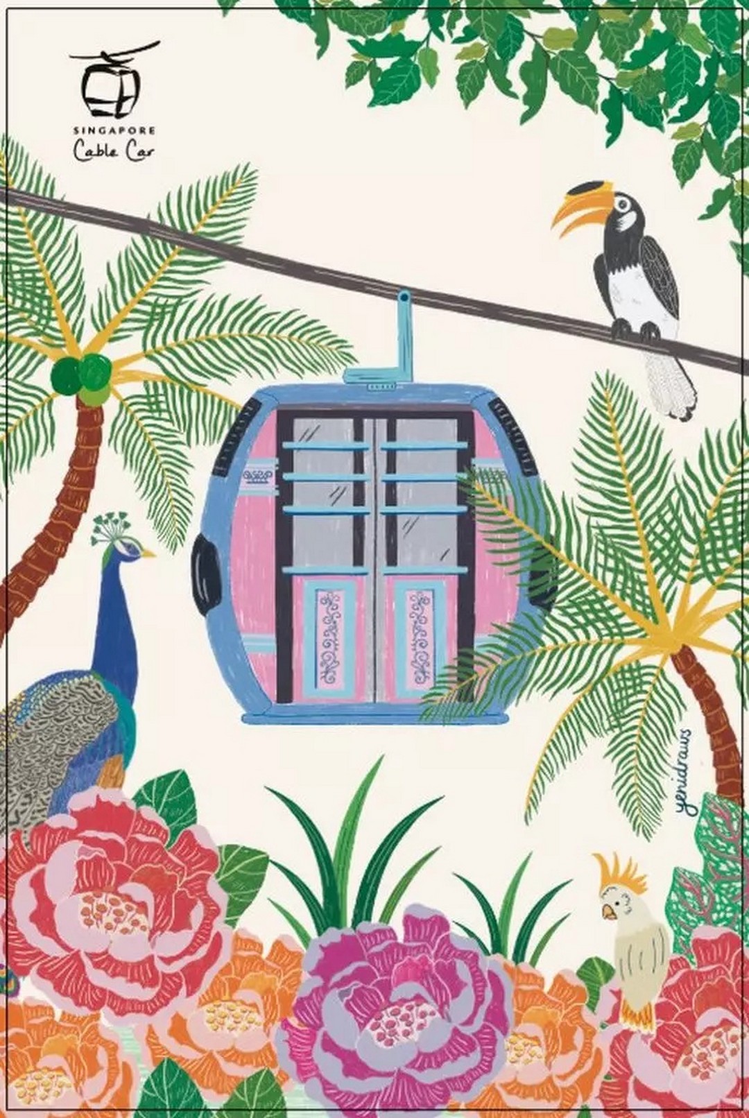 Sentosa Craft Now till 31 August 2025: Sentosa Cable Car – Peranakan-Themed Cabins ...