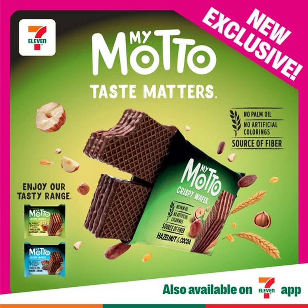 7-Eleven-Singapore-My-Motto-Crispy-Wafer-Promotion 15-26 August 2025: 7-Eleven Singapore: My Motto Crispy Wafer Promotion: Grab Your Favourite Flavours at Just $1