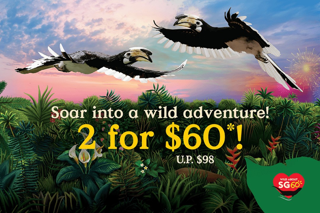 Mandai-Wildlife-Reserve-Bird-Paradise-Admission-2-for-60-Promotion 1-31 August 2025: Mandai Wildlife Reserve: Bird Paradise Admission 2 for $60 Promotion