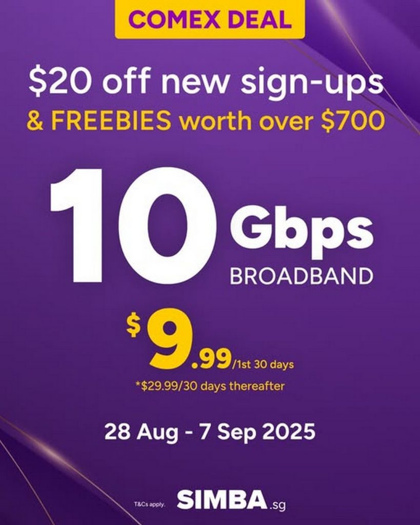 28 August-7 September 2025: SIMBA Telecom: COMEX Broadband Promotion ...
