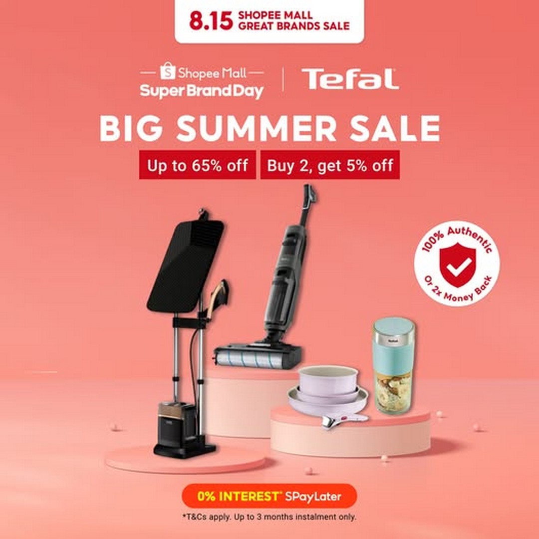Shopee-Big-Summer-Sale 15 August 2025: Shopee Big Summer Sale – Up to 65% Off + Extra 5% When You Buy 2 (Promotion, Online Exclusive)