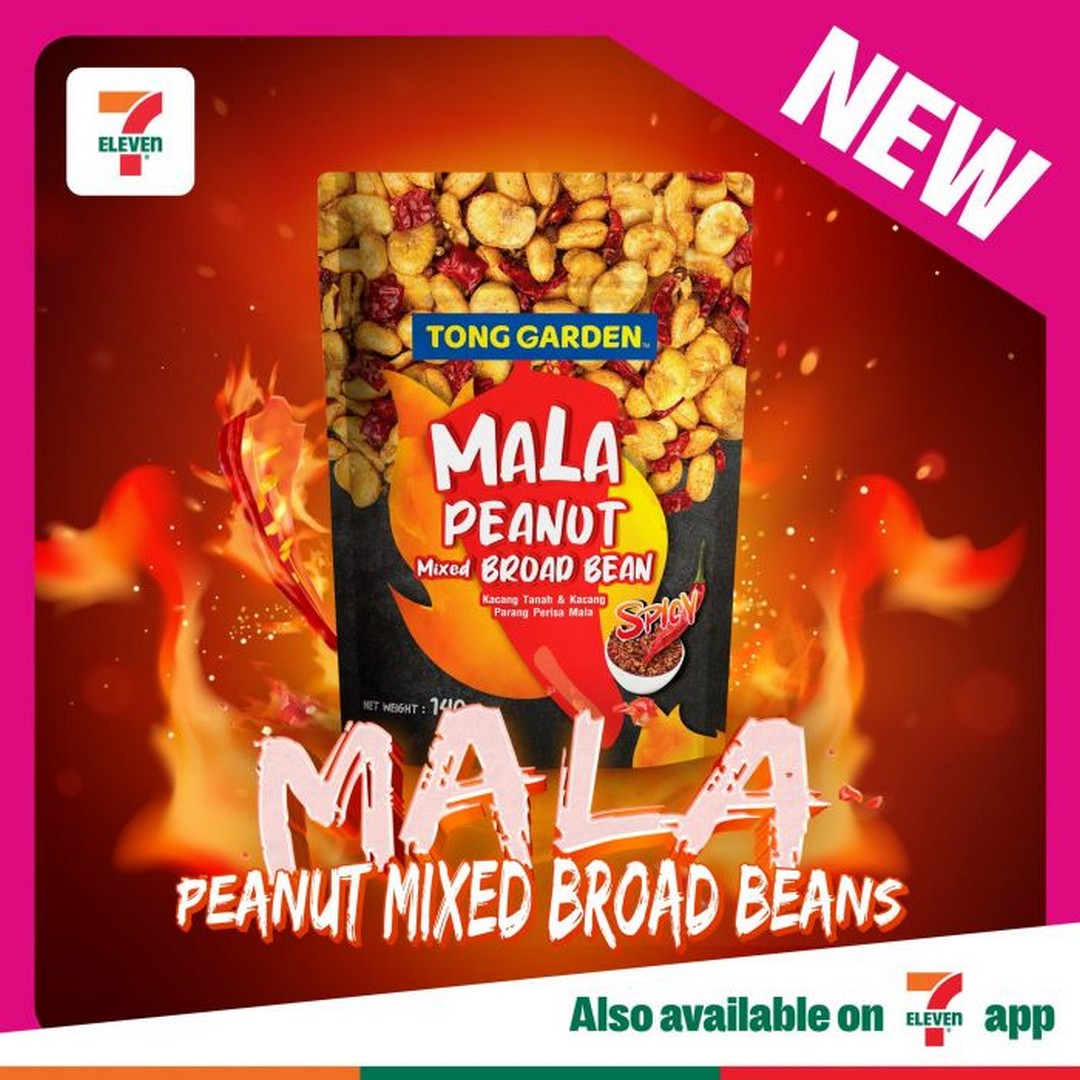 7-Eleven-Tong-Garden-Mala-Peanut-Promotion 22 September 2025 onwards: 7-Eleven Tong Garden Mala Peanut Promotion – Spicy Crunchy Snack Deal Across Singapore Stores