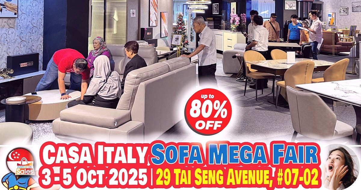 EOS-SG-Casa-Italy-SOFA-MEGA-FAIR-SEPT-2025-1 3-5 Oct 2025: CASA ITALY Sofa Mega Fair Sale: Up to 80% OFF Premium Sofas, Beds & Wardrobes