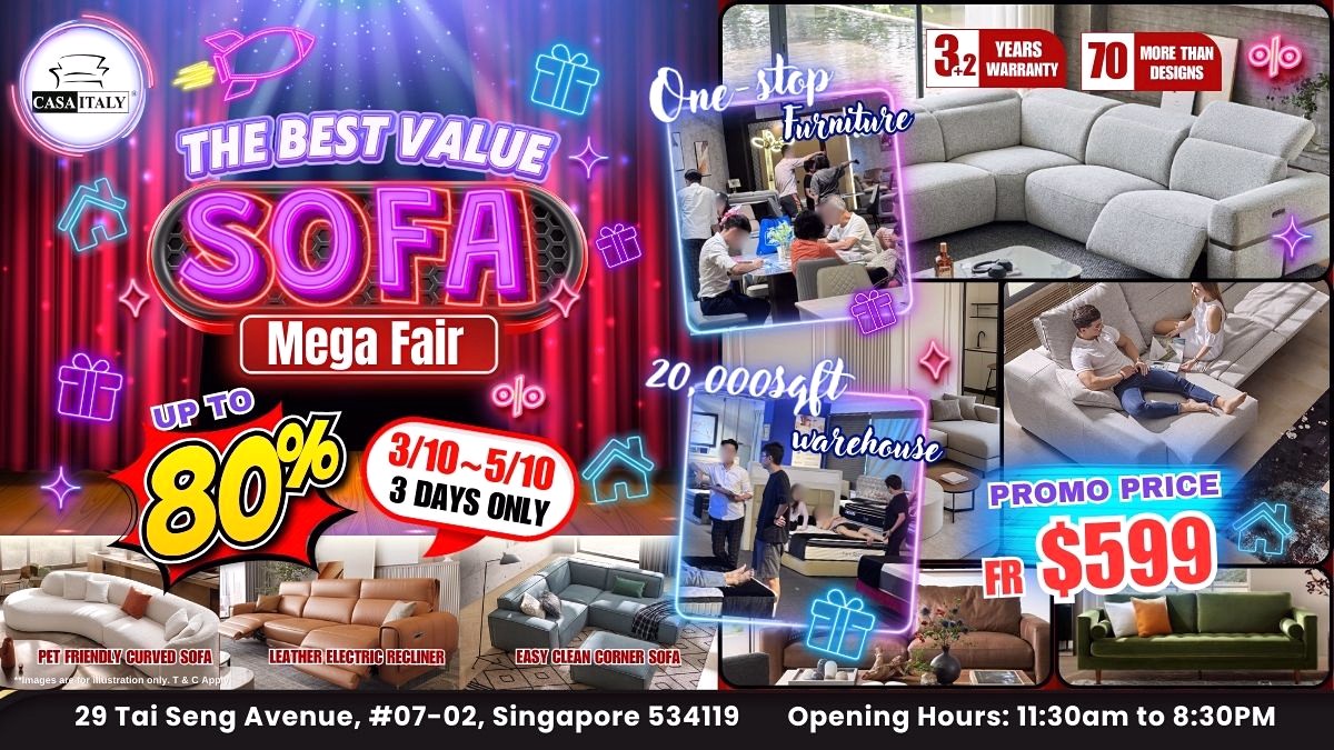 IMG-20250929-WA0011 3-5 Oct 2025: CASA ITALY Sofa Mega Fair Sale: Up to 80% OFF Premium Sofas, Beds & Wardrobes