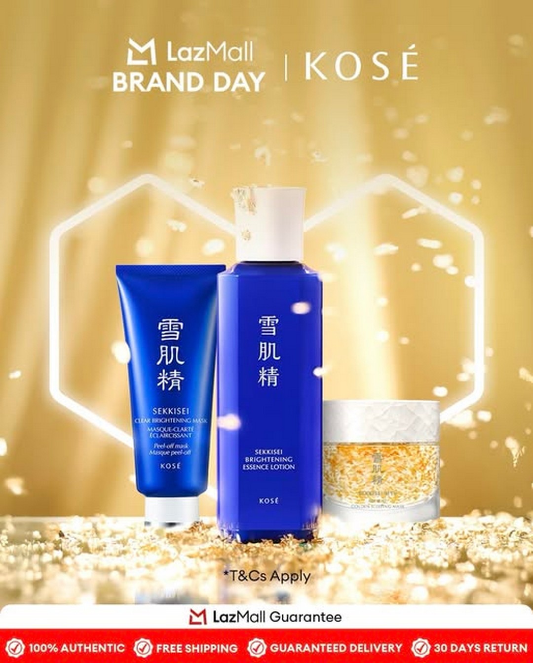Lazada-Kose-x-Sekkisei-40th-Anniversary 20 September 2025 onwards: Lazada: Kose x Sekkisei 40th Anniversary Celebration Promotion – Exclusive Deals and Gifts