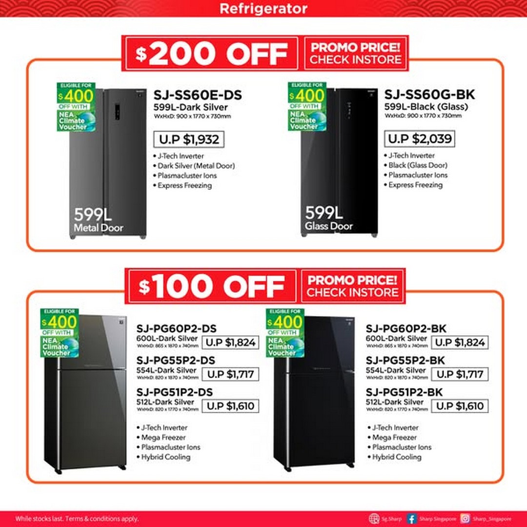 SHARP-Singapore-Autumn-Specials-Up-to-50-Off-Sale-1 12 September-9 October 2025: SHARP Singapore Autumn Specials Up to 50% Off Sale