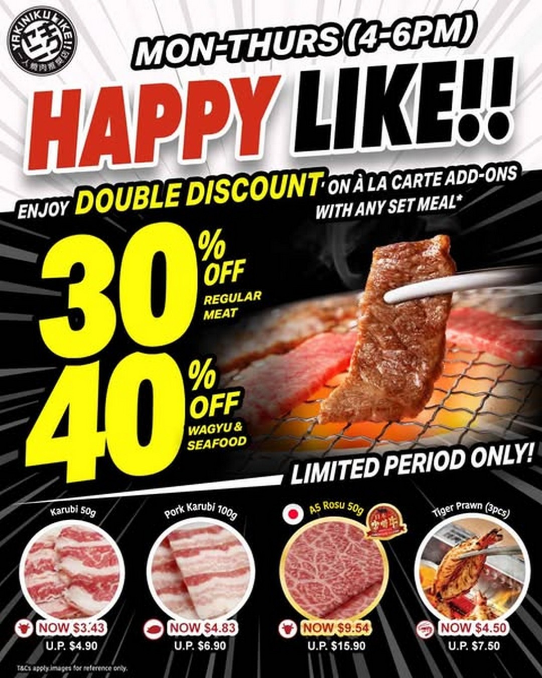 Yakiniku-Like-Singapore-Weekday-CurryLIKE 16 September 2025 onwards: Yakiniku Like Singapore: Weekday CurryLIKE & HappyLIKE Promotion