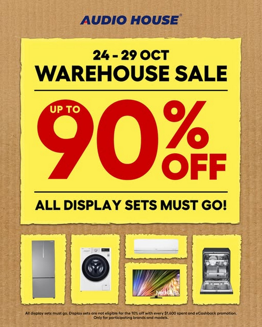 Audio-House-Singapore-Warehouse-Sale 24-29 October 2025: Audio House Singapore: Warehouse Sale with Up to 90% Off Clearance Items