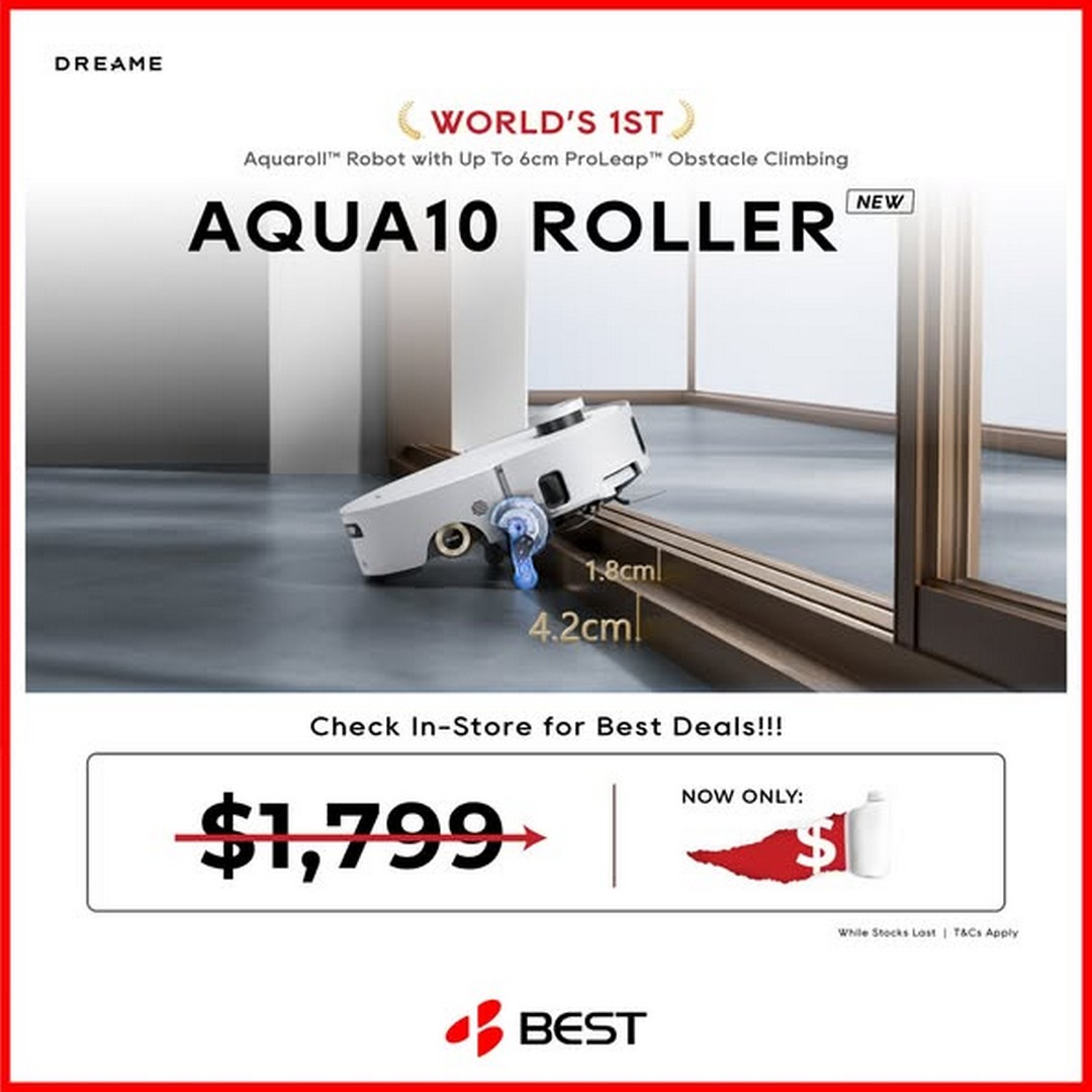 BEST-Denki-Singapore-Dreame-Innovative-Home-Travel-Gadgets-Promotion-1 28 October 2025 onwards: BEST Denki Singapore: Dreame Innovative Home & Travel Gadgets Promotion