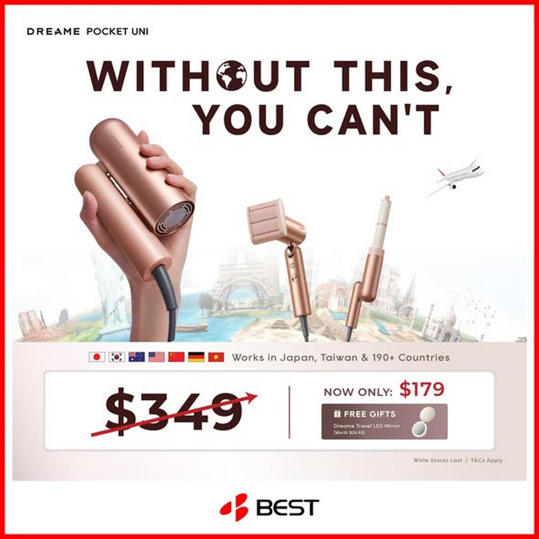 BEST-Denki-Singapore-Dreame-Innovative-Home-Travel-Gadgets-Promotion 28 October 2025 onwards: BEST Denki Singapore: Dreame Innovative Home & Travel Gadgets Promotion
