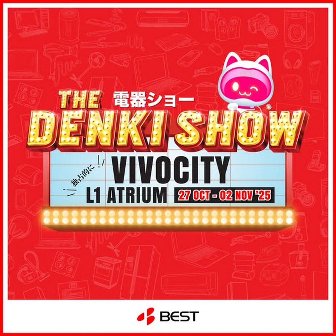 BEST-Denki-Singapore-Home-Appliance-Mega-Promotion Now till 2 November 2025: BEST Denki Singapore: Home Appliance Mega Promotion at VivoCity