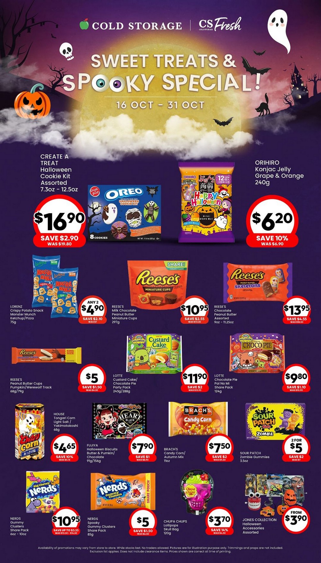 Cold-Storage-Singapore-Sweet-Treats-Spooky-Specials 16–31 October 2025: Cold Storage Singapore: Sweet Treats & Spooky Specials Halloween Promotion