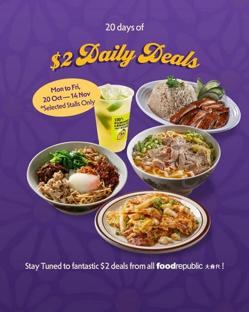 Food-Republic-Singapore-20th-Anniversary-Celebration-Promotion-3 20 October-16 November 2025: Food Republic Singapore: 20th Anniversary Celebration Promotion with Exclusive Deals