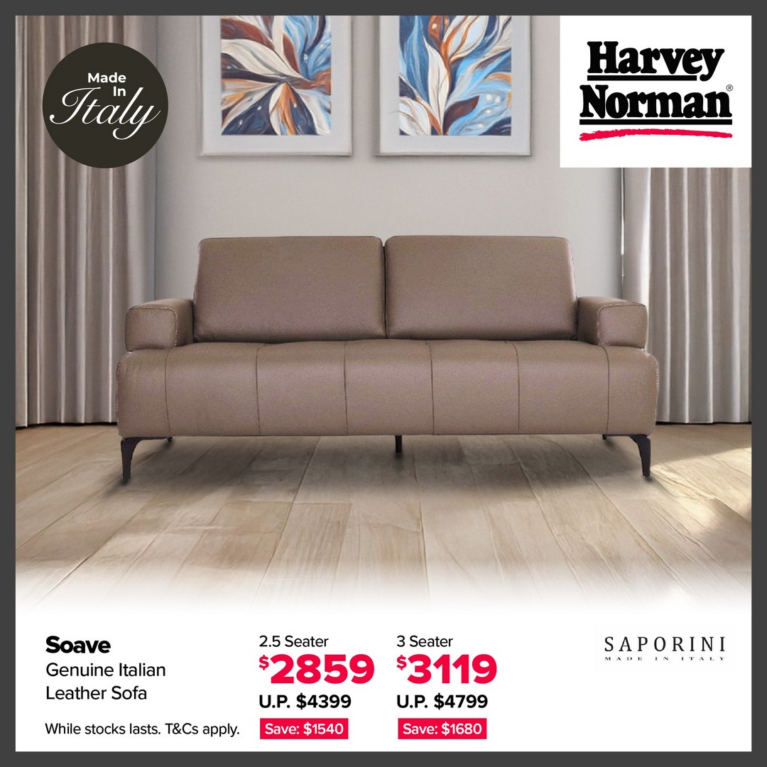 Harvey-Norman-Singapore-Furniture-Promotion-Up-to-60-Off-8 3 October 2025 onwards: Harvey Norman Singapore Furniture Promotion, Up to 60% Off In-stock Pieces at the Singapore Retail Festival
