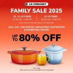 10-12 October 2025: Le Creuset Singapore: Family Sale with Up to 80% Off Iconic Cookware