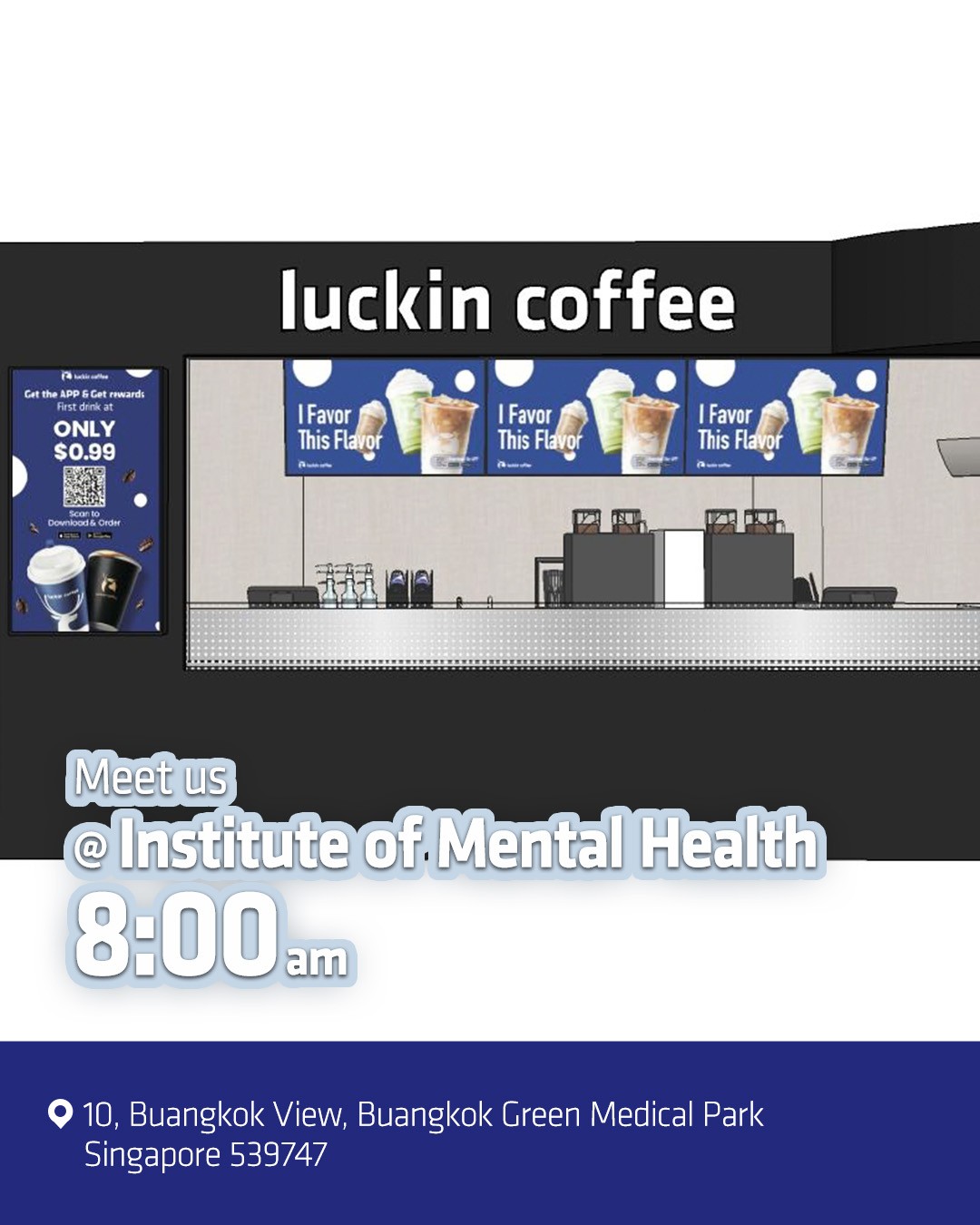 Luckin-Coffee-Grand-Opening-1-for-1-Promotion 28 October–10 November 2025: Luckin Coffee Grand Opening 1-for-1 Promotion at Institute of Mental Health Singapore