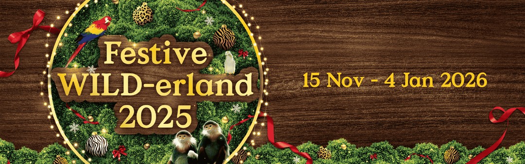 Mandai-Wildlife-Reserve-–-Festive-WILD-erland-20-Off 15 November 2025–4 January 2026: Mandai Wildlife Reserve – Festive WILD-erland 20% Off Promotion