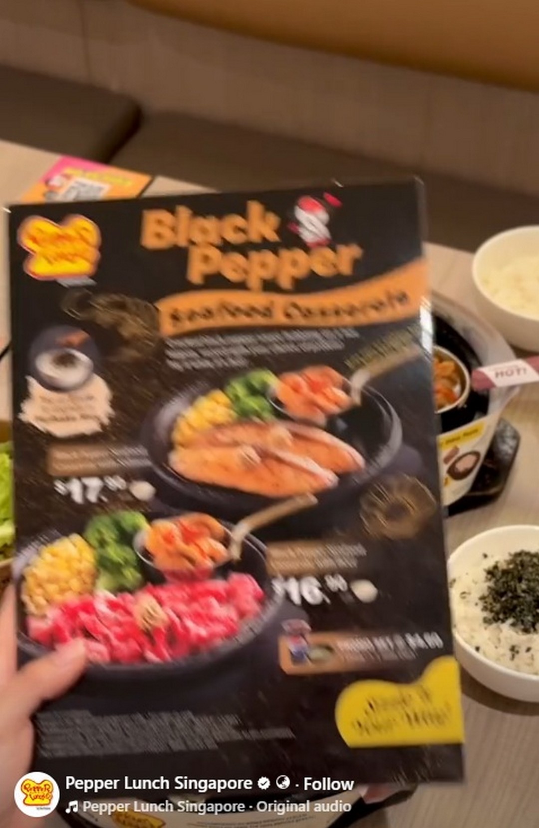 Pepper-Lunch-Singapore-Black-Pepper-Seafood-Casserole-Promotion 29 October 2025 Onward: Pepper Lunch Singapore: Black Pepper Seafood Casserole Promotion – Hot & Flavorful Meal Deals