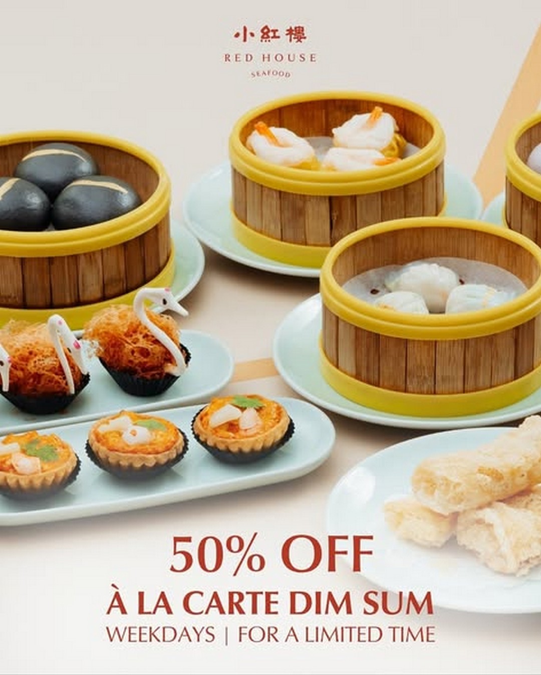 Red-House-Seafood-Weekday-Dim-Sum-Promotion-3 27 October 2025 onwards: Red House Seafood: Weekday Dim Sum Promotion – 50% Off Handcrafted Dim Sum